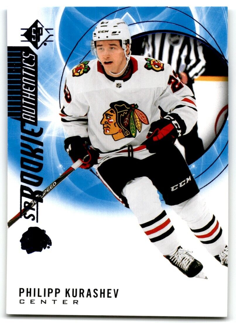 2020-21 Upper Deck Rookie SP Authentic Philipp Kurashev Rookie Chicago