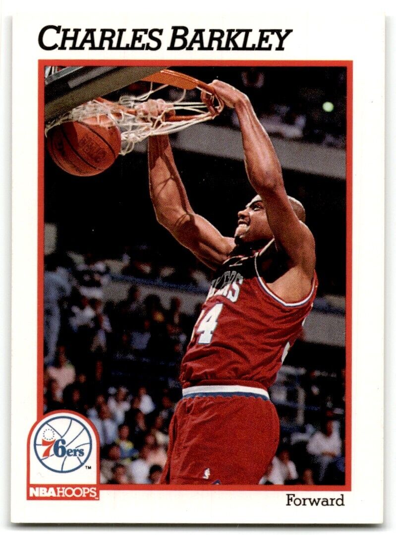 1991-92 Hoops Charles Barkley Philadelphia 76ers #156