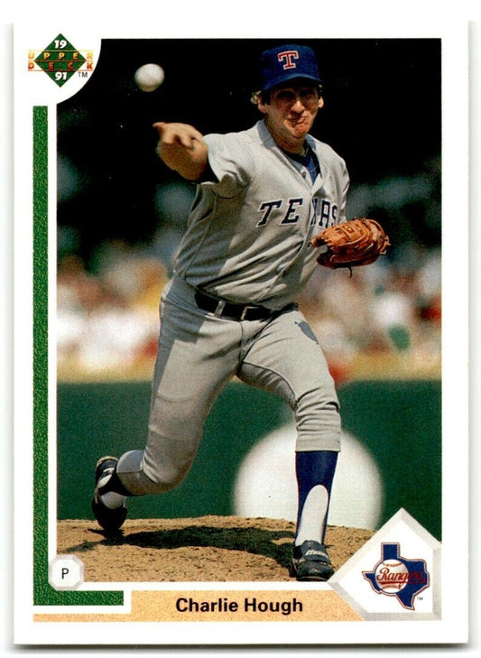 1991 Upper Deck Charlie Hough Texas Rangers #313