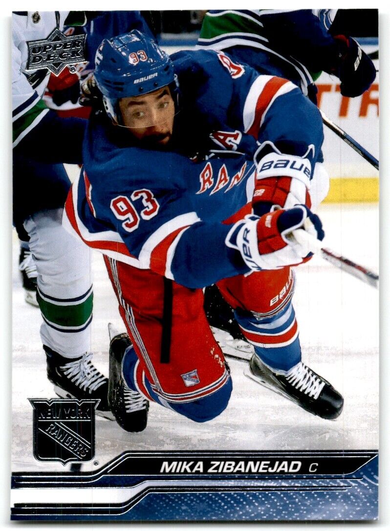 2023-24 Upper Deck Mika Zibanejad New York Rangers #120