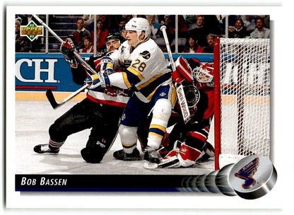 1992-93 Upper Deck Bob Bassen St. Louis Blues #181