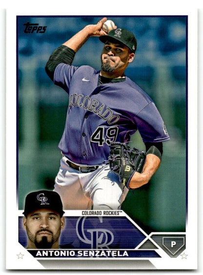 2023 Topps Antonio Senzatela Colorado Rockies #99