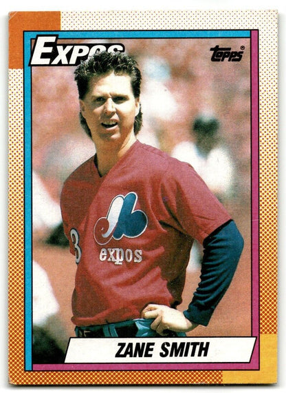 1990 Topps Zane Smith Montreal Expos #48