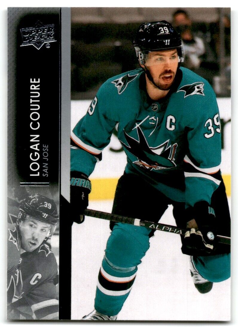 2021-22 Upper Deck Logan Couture San Jose Sharks #394