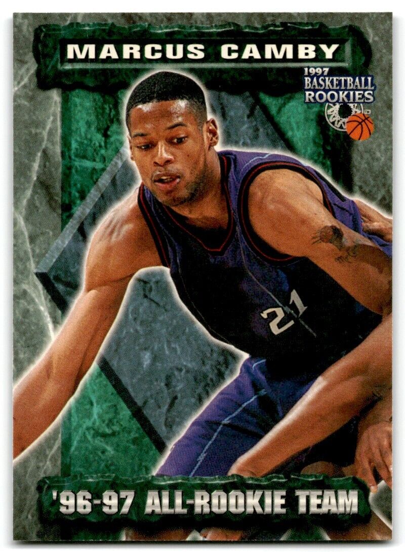 1997-98 Score Board Rookies Marcus Camby Toronto Raptors #74