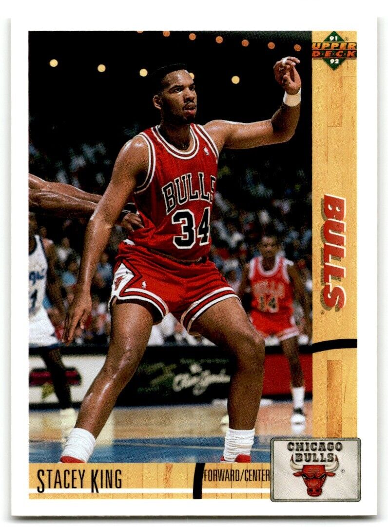 1991-92 Upper Deck Stacey King Chicago Bulls #182