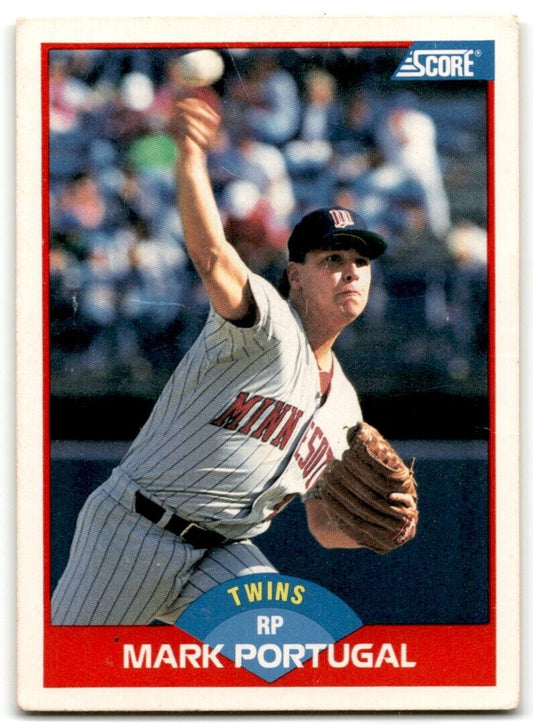 1989 Score Mark Portugal Minnesota Twins #482