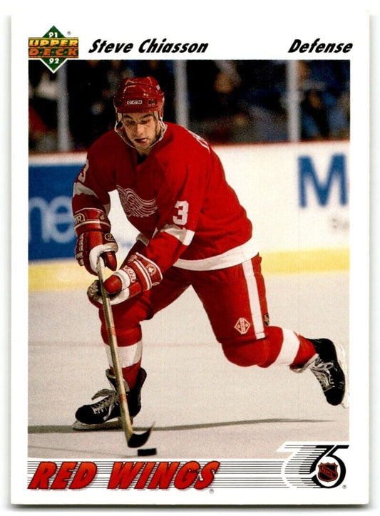 1991-92 Upper Deck Steve Chiasson Detroit Red Wings #283