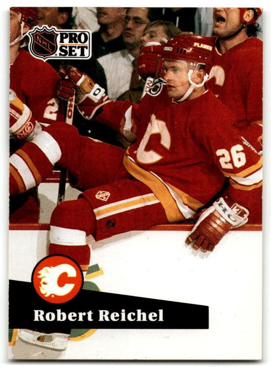 1991-92 Pro Set Robert Reichel Calgary Flames #361