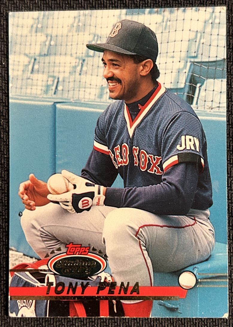 1993 Topps Stadium Club Tony Pena Boston Red Sox #164