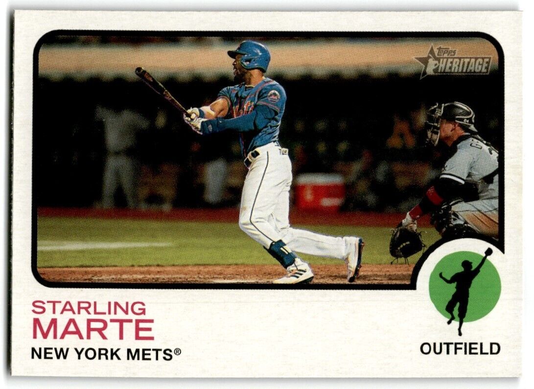 2022 Topps Heritage Starling Marte New York Mets #106