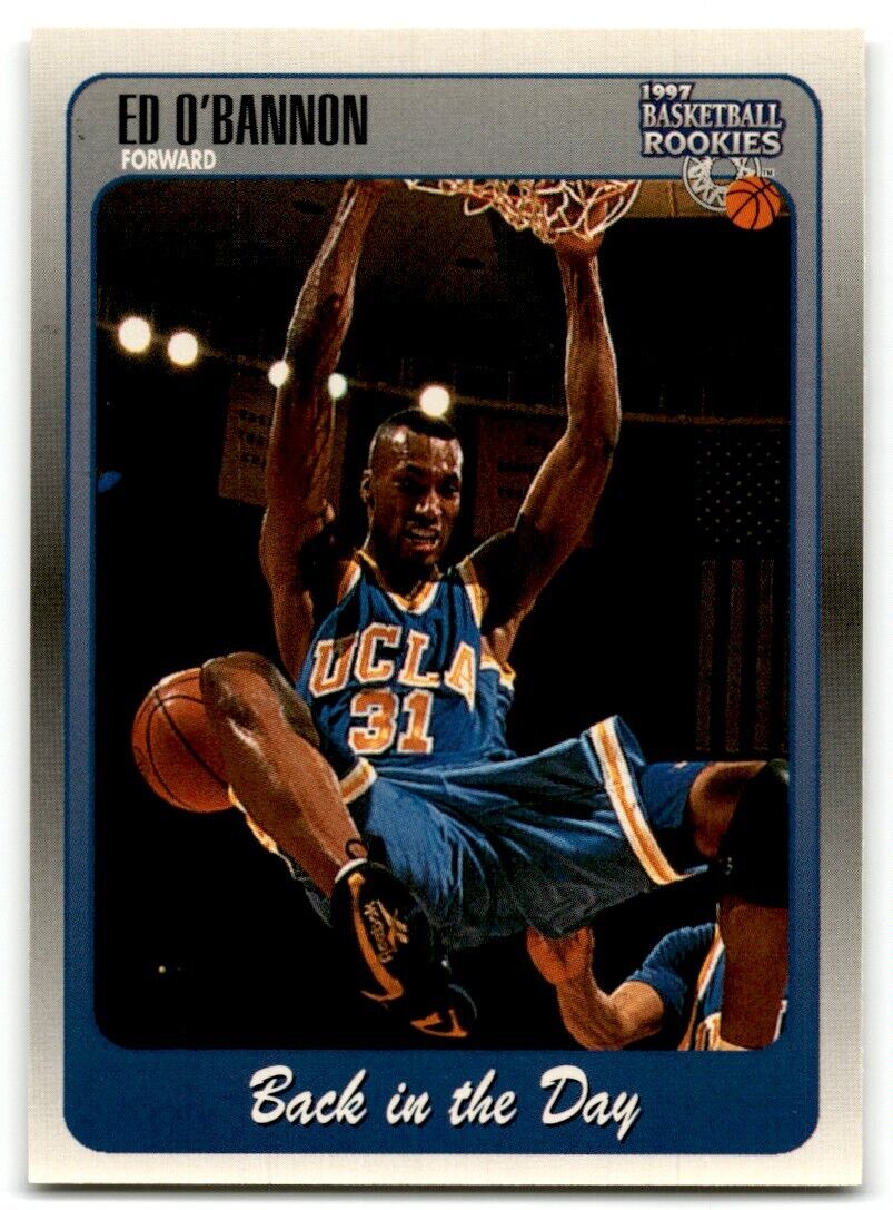 1997-98 Score Board Rookies Ed O'Bannon UCLA Bruins #94