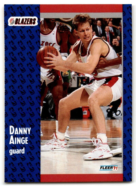 1991-92 Fleer Danny Ainge Portland Trail Blazers #167