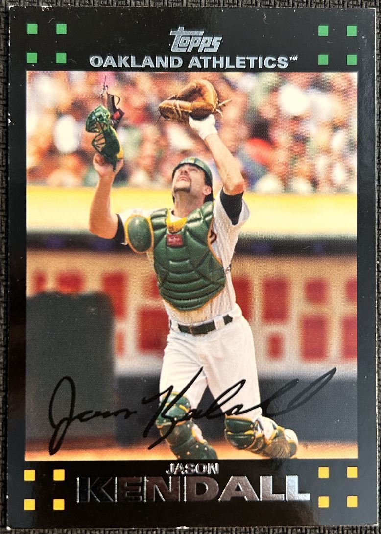 2007 Topps Jason Kendall Oakland Athletics #548