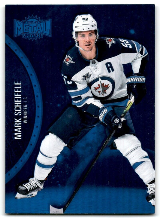 2021-22 Skybox Metal Universe Mark Scheifele Winnipeg Jets #30