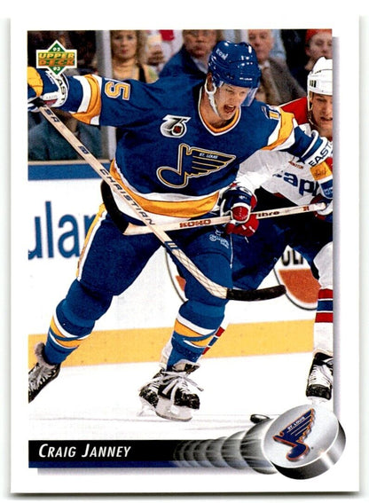 1992-93 Upper Deck Craig Janney St. Louis Blues #125