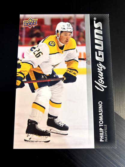 2021-22 Upper Deck Young Guns #454 Philip Tomasino Nashville Predators JUMBO