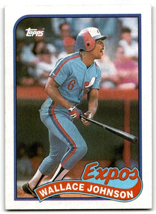 1989 Topps Wallace Johnson Montreal Expos #138