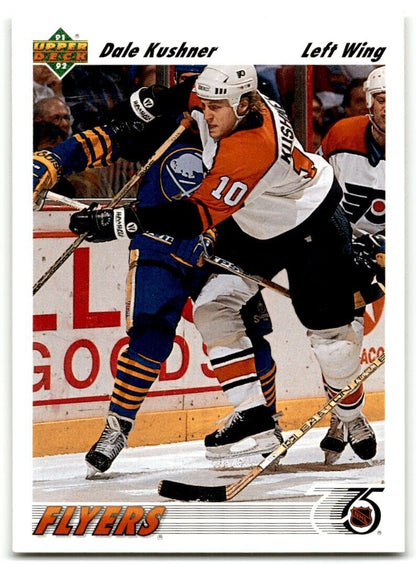 1991-92 Upper Deck Dale Kushner Philadelphia Flyers #429