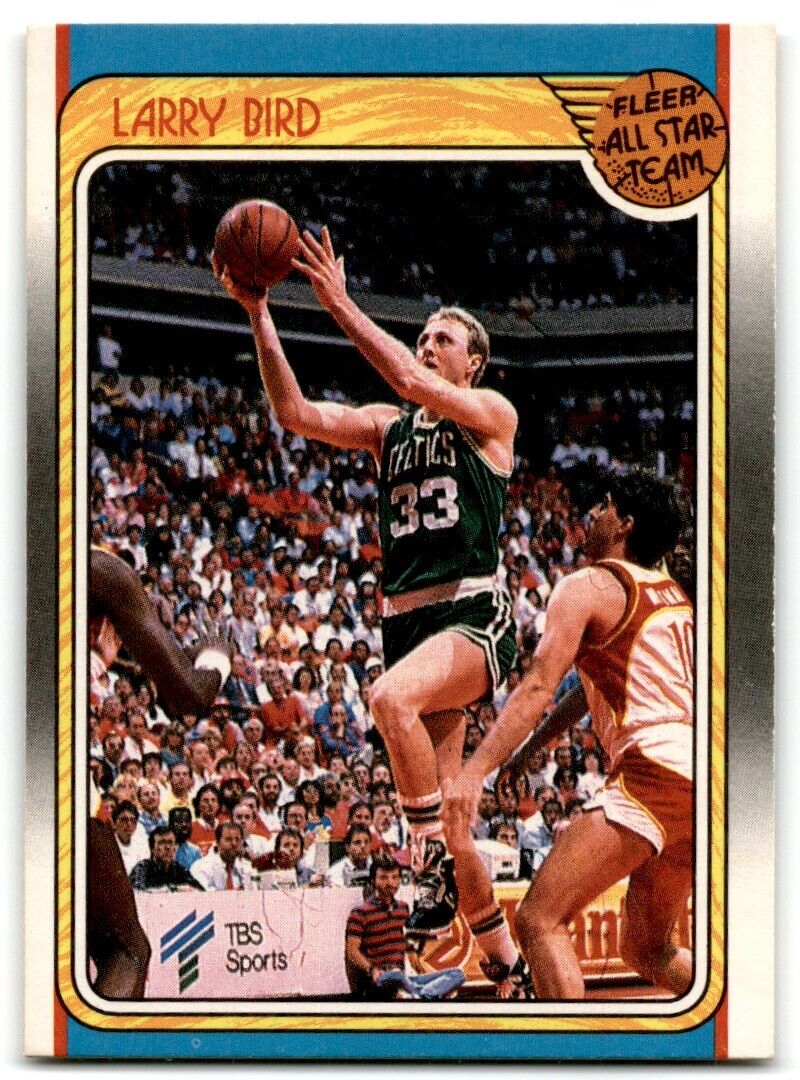 1988-89 Fleer Larry Bird Boston Celtics #124