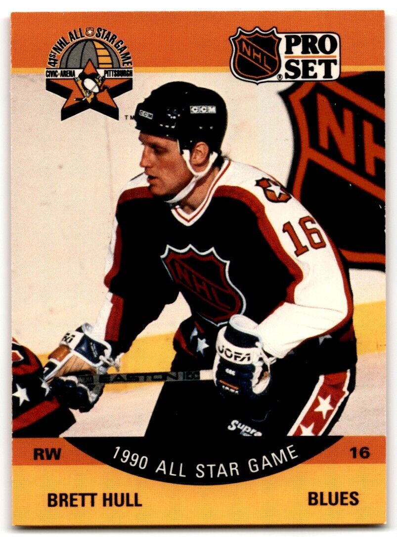 1990-91 Pro Set Brett Hull St. Louis Blues #342