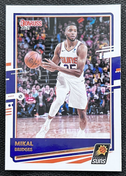 2020-21 Donruss Mikal Bridges Phoenix Suns #98