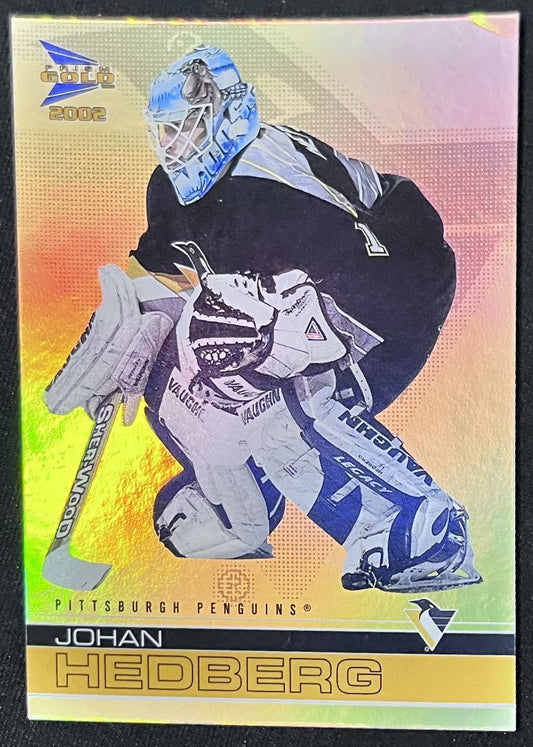 2001-02 Pacific McDonald's Johan Hedberg Pittsburgh Penguins #30