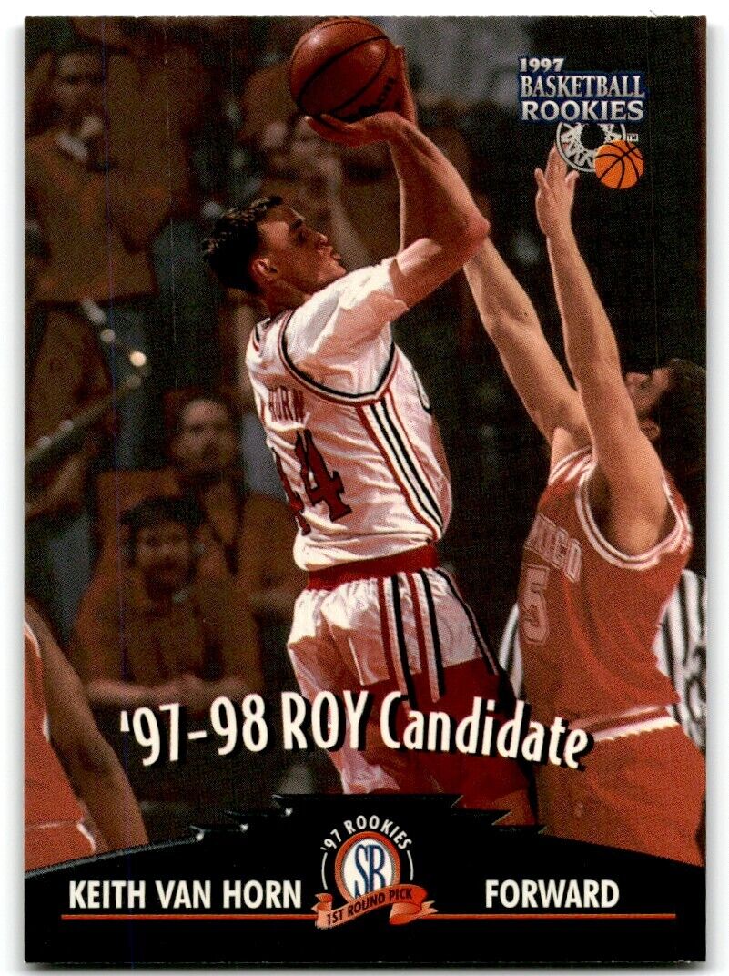 1997-98 Score Board Rookies Keith Van Horn Utah Utes #59