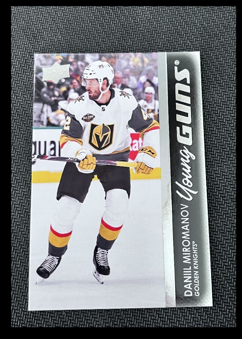 2021-22 Upper Deck Daniil Miromanov Rookie Vegas Golden Knights #736