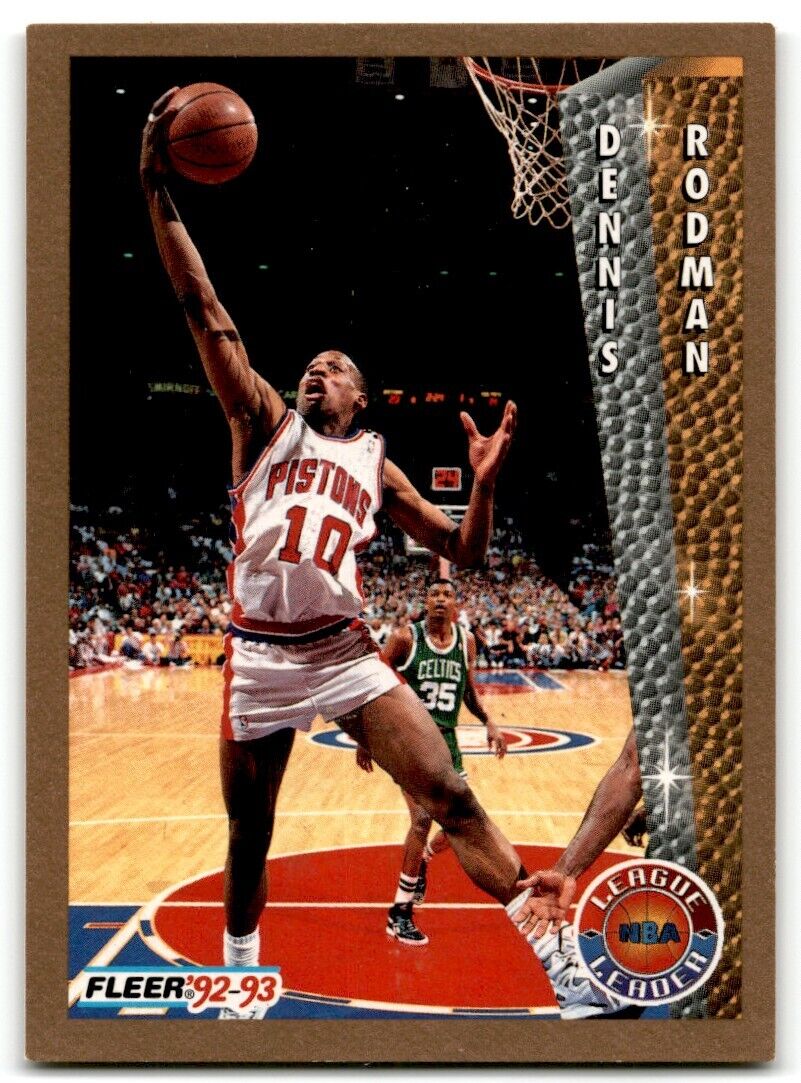 1992-93 Fleer Dennis Rodman Detroit Pistons #239