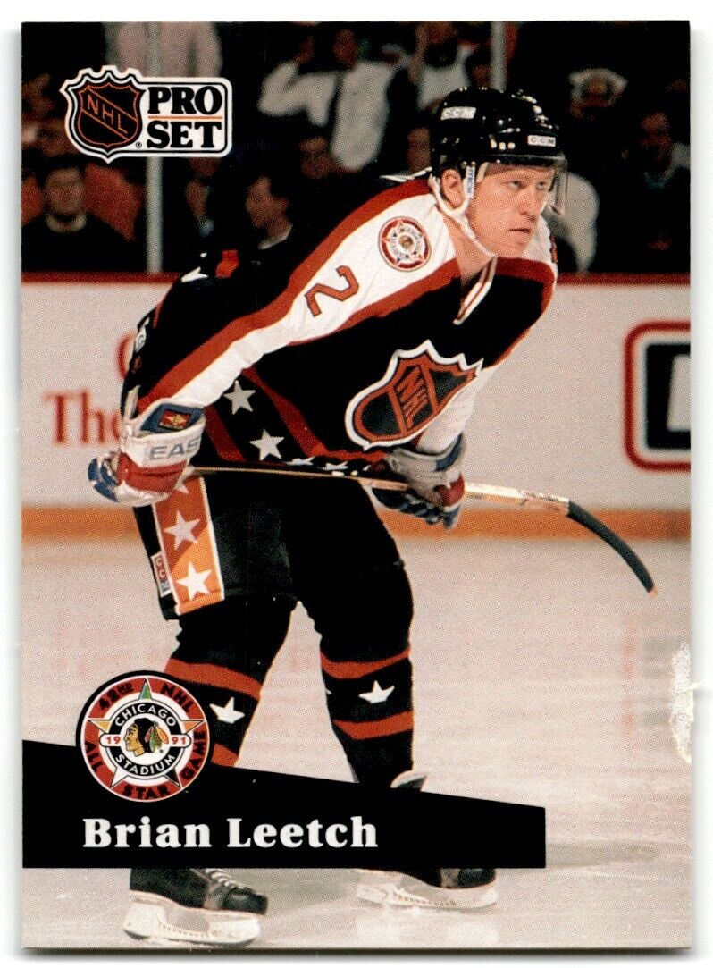 1991-92 Pro Set Brian Leetch New York Rangers #309