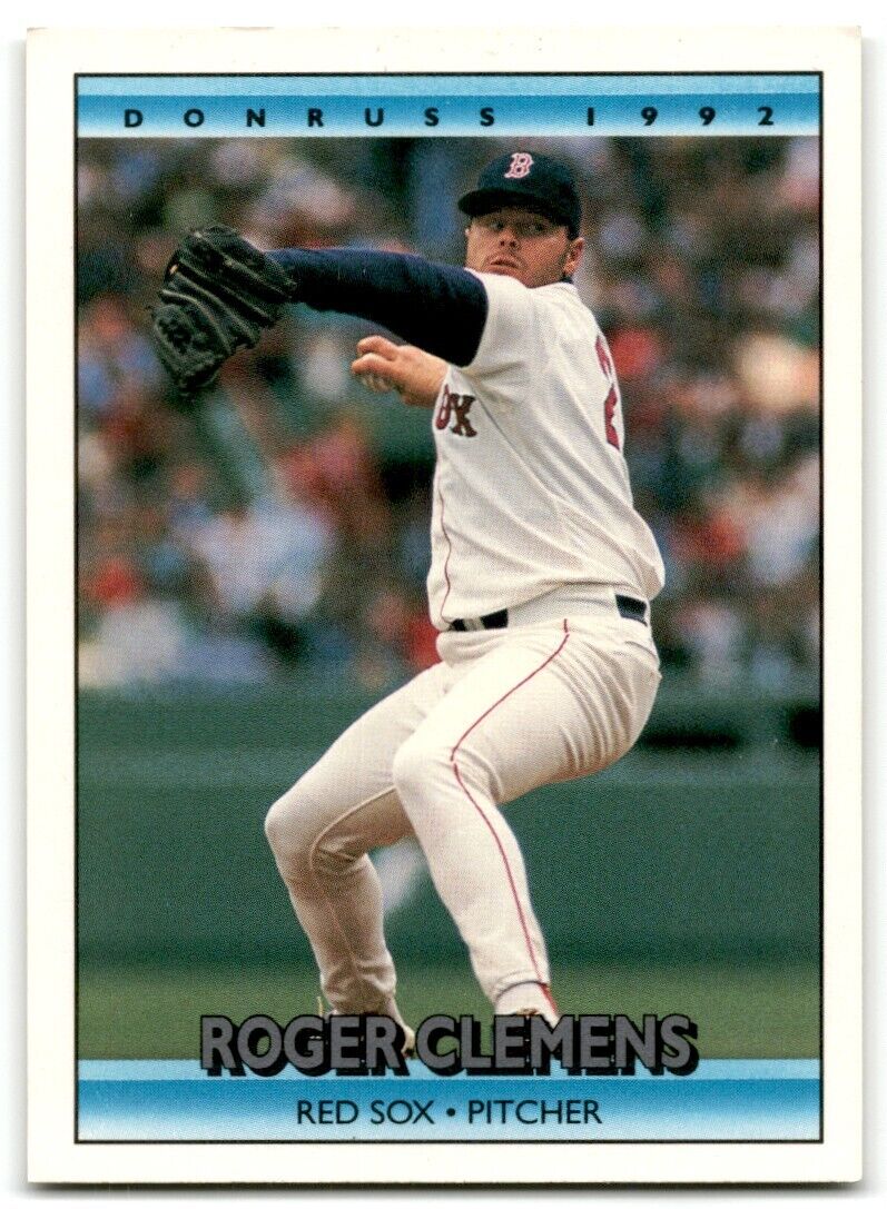 1992 Donruss Roger Clemens Boston Red Sox #244