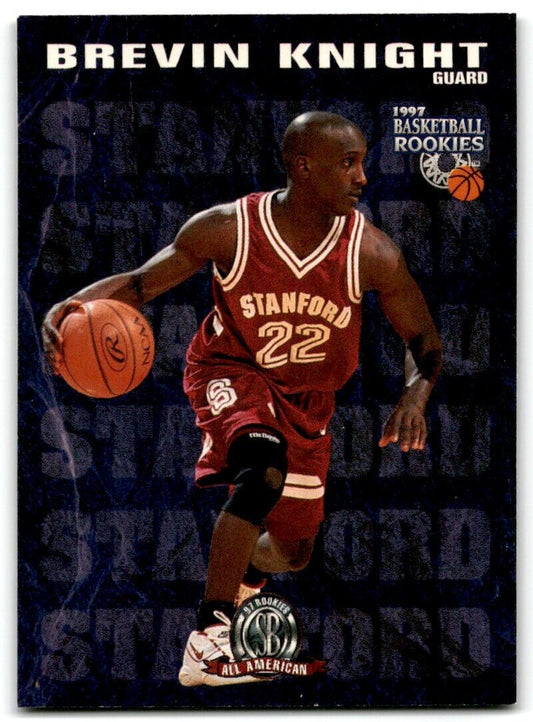 1997-98 Score Board Rookies Brevin Knight Stanford Cardinal #68