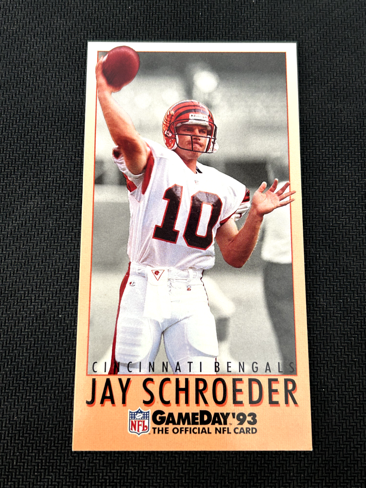 1993 GameDay Football Card #89 Jay Schroeder