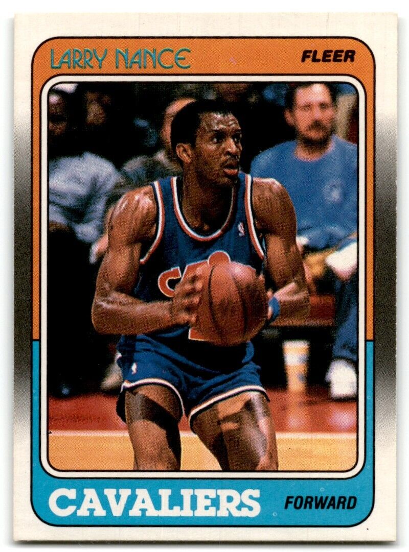 1988-89 Fleer Larry Nance Cleveland Cavaliers #24