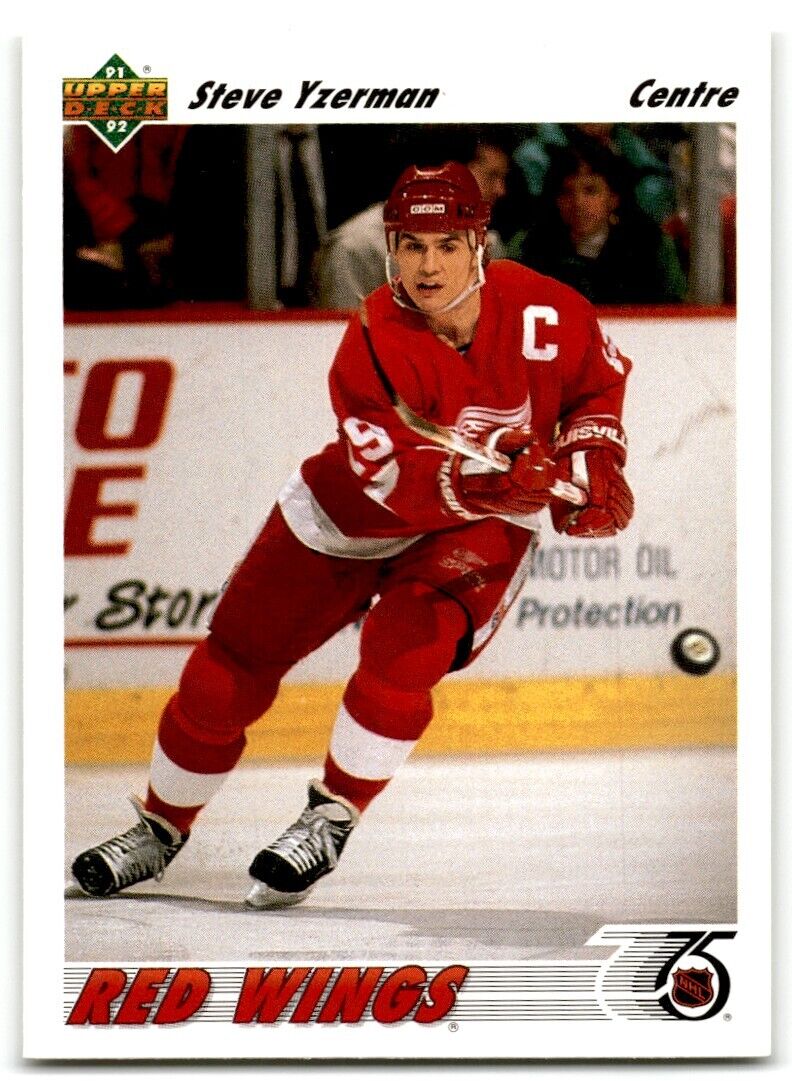 1991-92 Upper Deck Steve Yzerman Detroit Red Wings #146