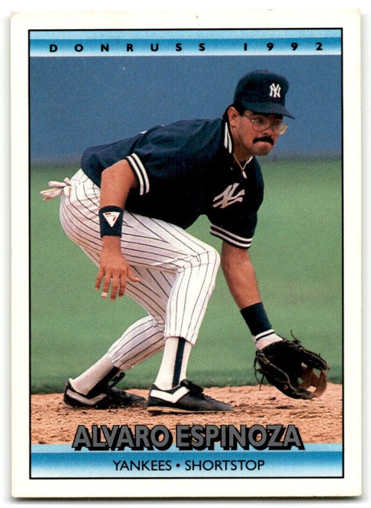 1992 Donruss Alvaro Espinoza New York Yankees #474