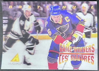 1995-96 Pinnacle McDonald's Game Winners Brett Hull St. Louis Blues #MCD-06