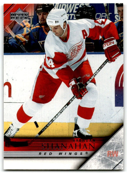 2005-06 Upper Deck Brendan Shanahan Detroit Red Wings #312