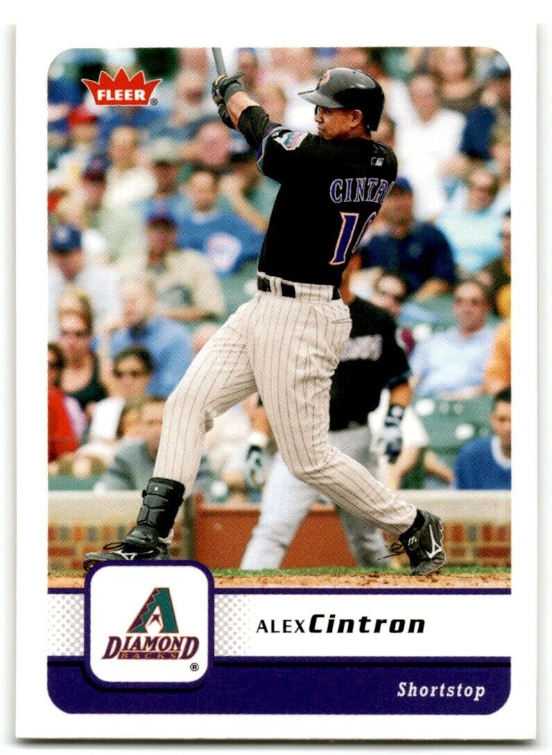 2006 Fleer Alex Cintron Arizona Diamondbacks #123