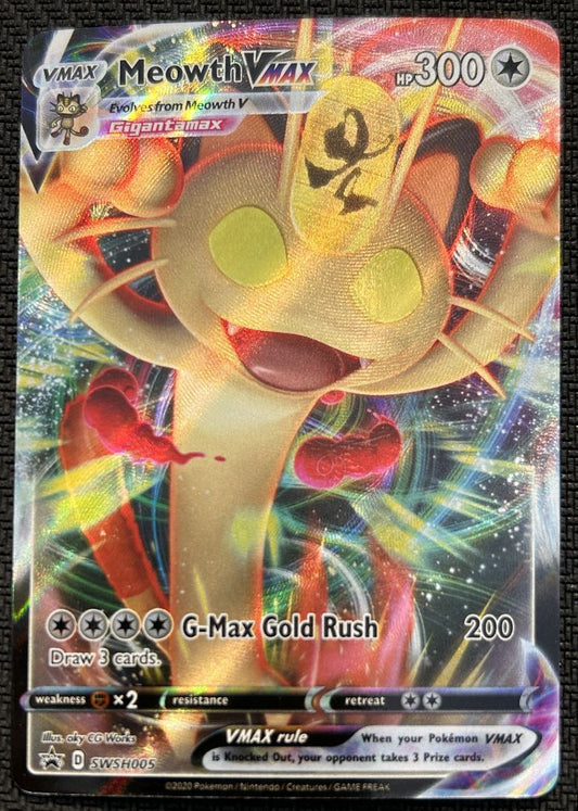 2020 Sword & Shield - Promos Meowth VMAX VMAX/Promo #SWSH005