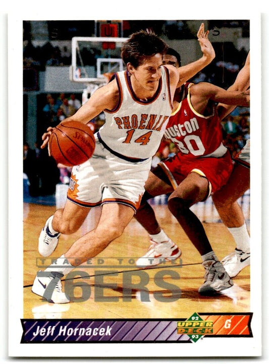 1992-93 Upper Deck Jeff Hornacek Philadelphia 76ers #22