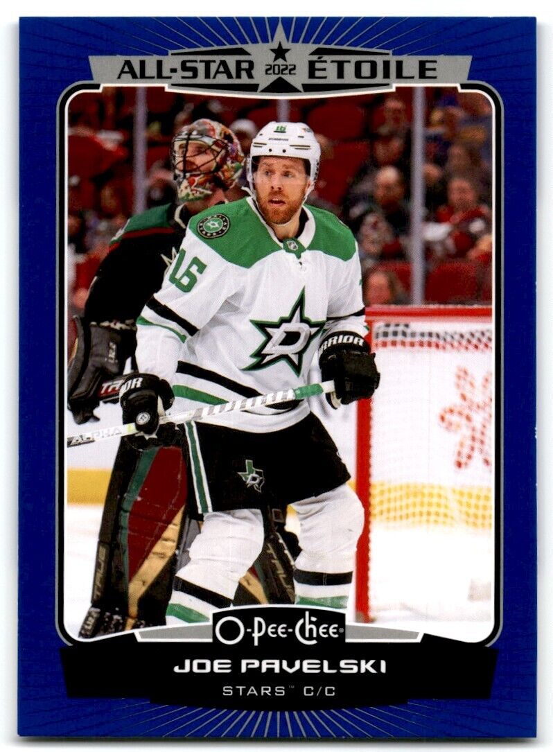 2022-23 O-Pee-Chee blue Joe Pavelski Dallas Stars #531