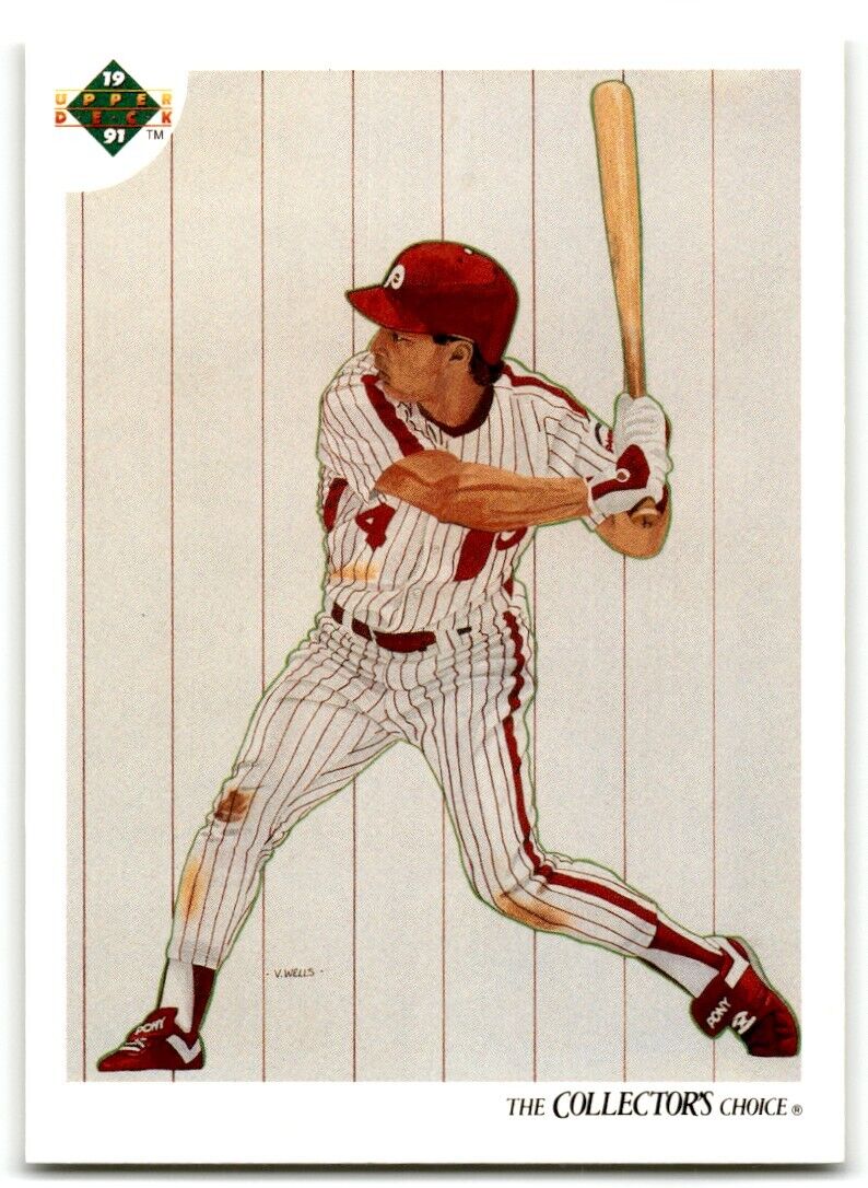 1991 Upper Deck Lenny Dykstra Philadelphia Phillies #97