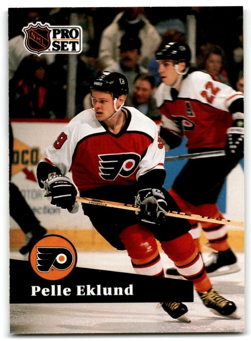 1991-92 Pro Set Pelle Eklund Philadelphia Flyers #179