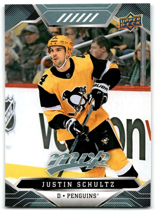 2019-20 Upper Deck MVP Justin Schultz Pittsburgh Penguins #169