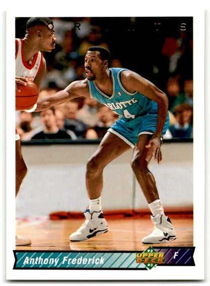 1992-93 Upper Deck Anthony Frederick Charlotte Hornets #27