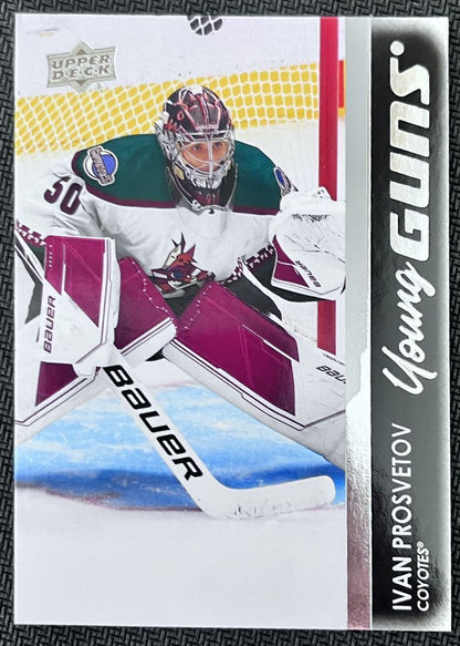 2021-22 Upper Deck Ivan Prosvetov Rookie Arizona Coyotes #484