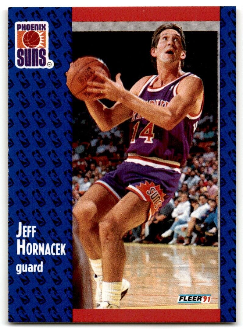 1991-92 Fleer Jeff Hornacek Phoenix Suns #160