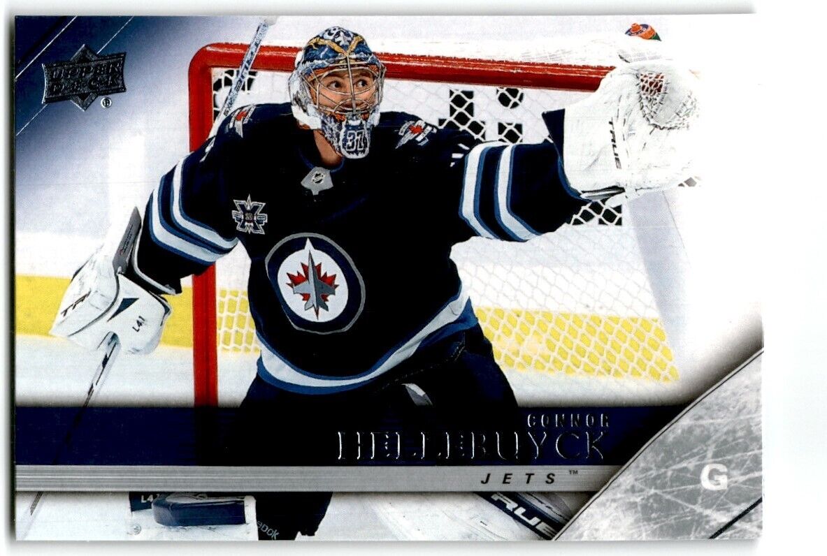 2020-21 Upper Deck 2005-06 Tribute Connor Hellebuyck Winnipeg Jets #T-75